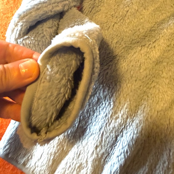 Uniqlo light blue fluff yarn fleece full zip jacket NWT - Picture 8 of 9